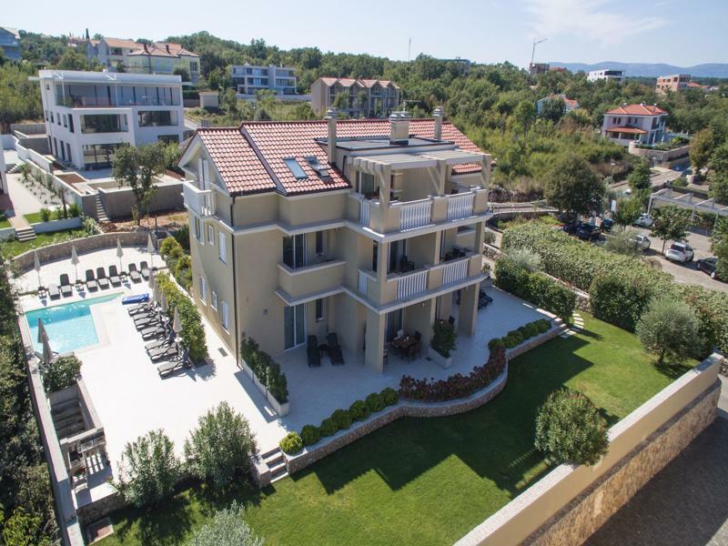 Luxury Apartments Villa Mande Malinska Zewnętrze zdjęcie