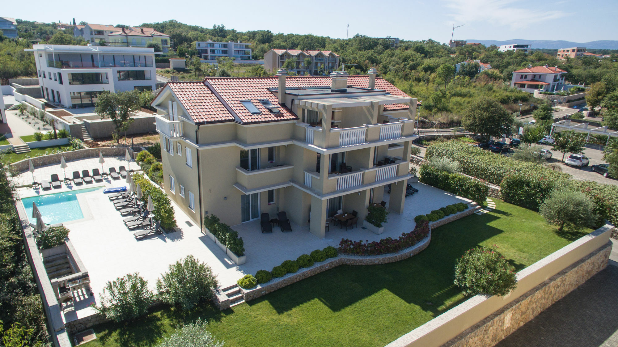Luxury Apartments Villa Mande Malinska Zewnętrze zdjęcie