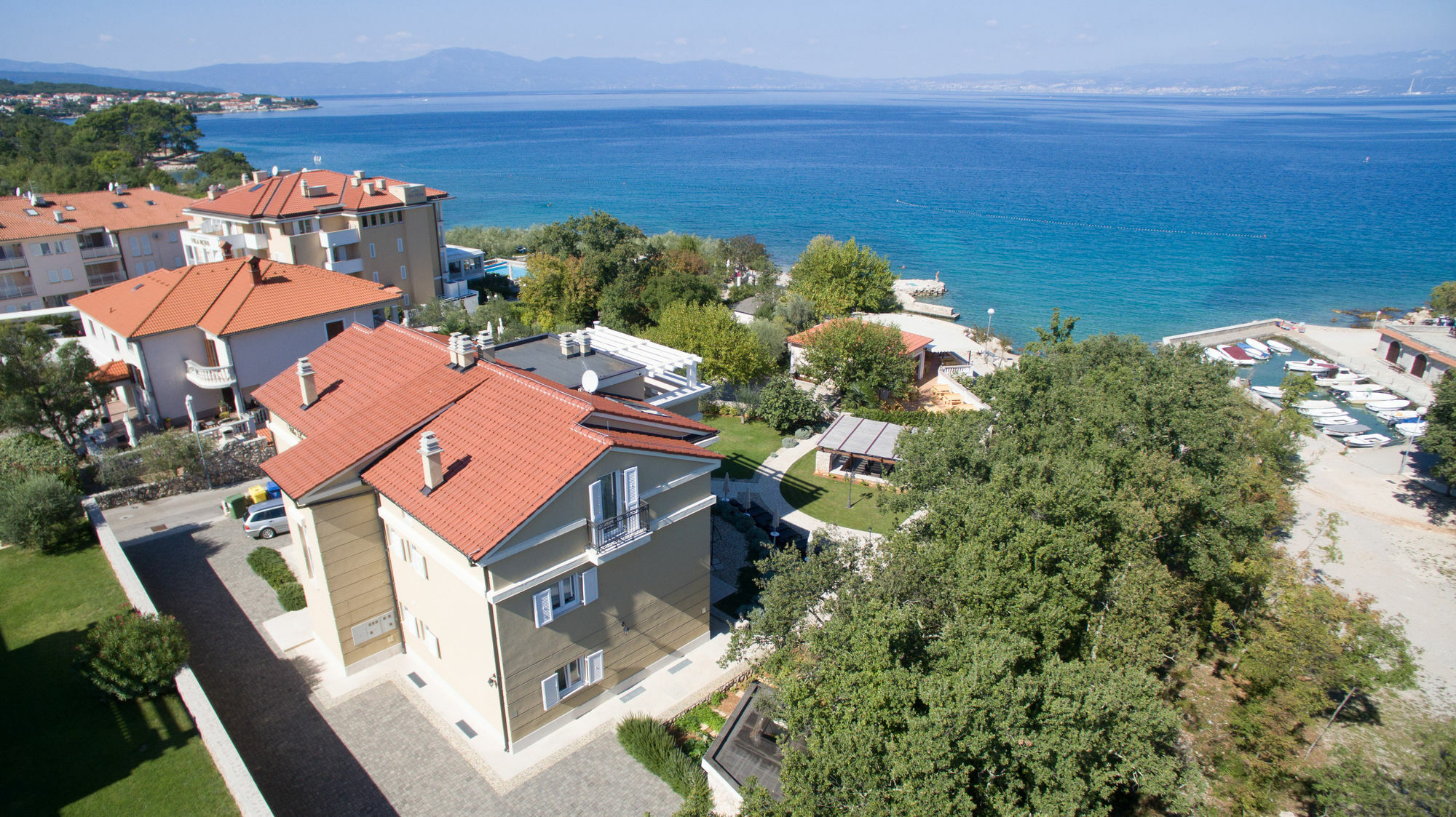 Luxury Apartments Villa Mande Malinska Zewnętrze zdjęcie