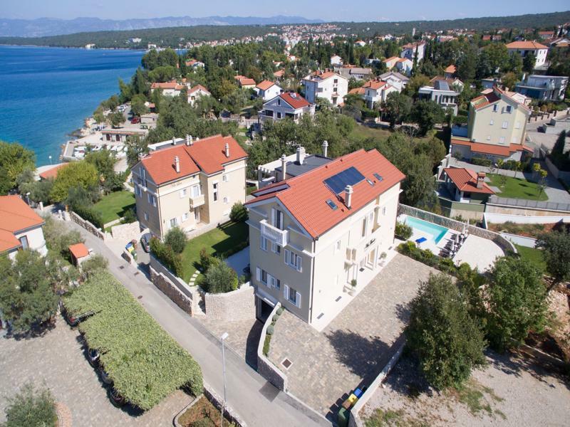 Luxury Apartments Villa Mande Malinska Zewnętrze zdjęcie