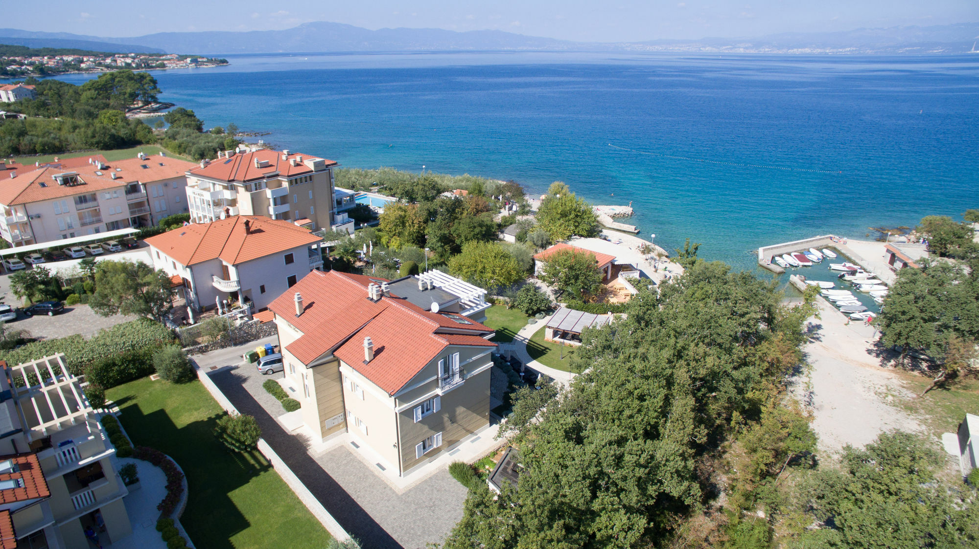 Luxury Apartments Villa Mande Malinska Zewnętrze zdjęcie