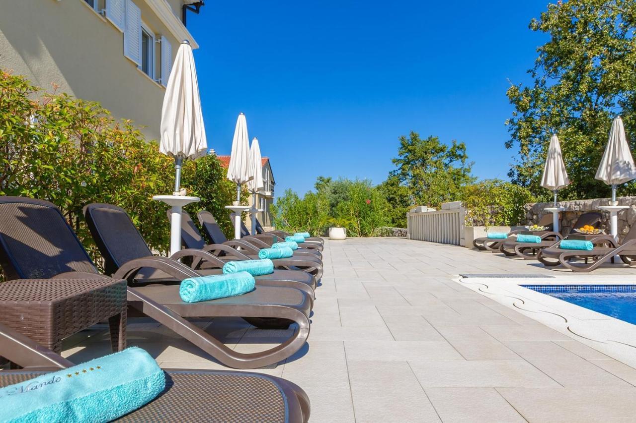 Luxury Apartments Villa Mande Malinska Zewnętrze zdjęcie